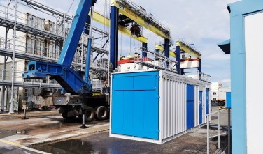 Резервирование трансформаторных подстанций склада для хранения рефрижераторных контейнеров